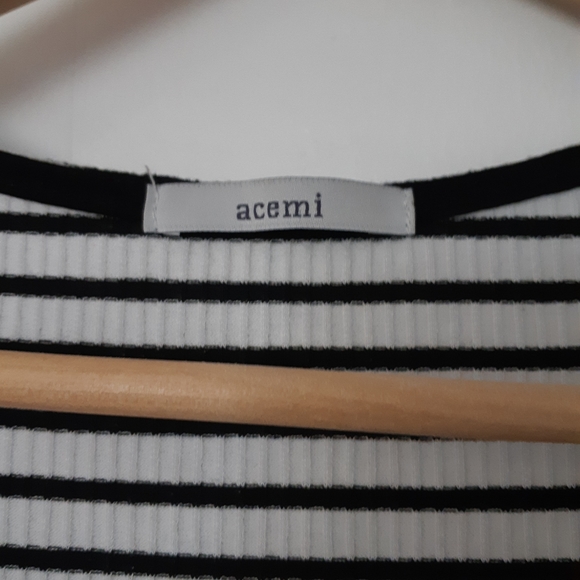 Black and White Stripped Dress - Picture 5 of 7